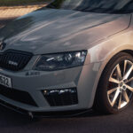 Přední část auta Škoda Octavia RS